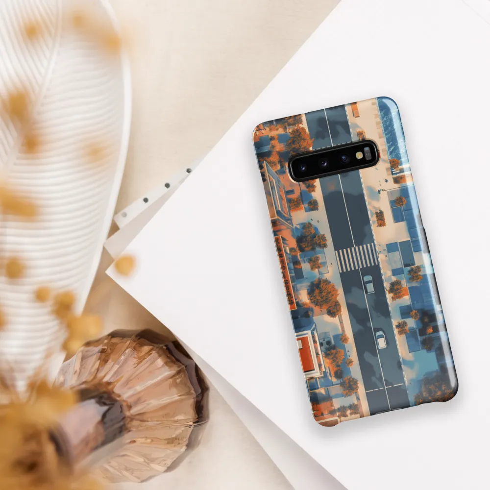 Urban Harmony: Aerial Reflections | Phone Case |  S10 Plus | Snap Case | Glossy