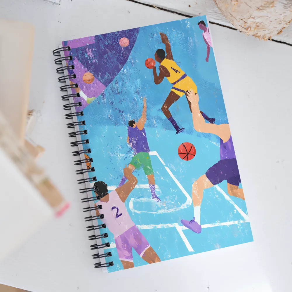 The Pulse of the Game | Spiral Notebook