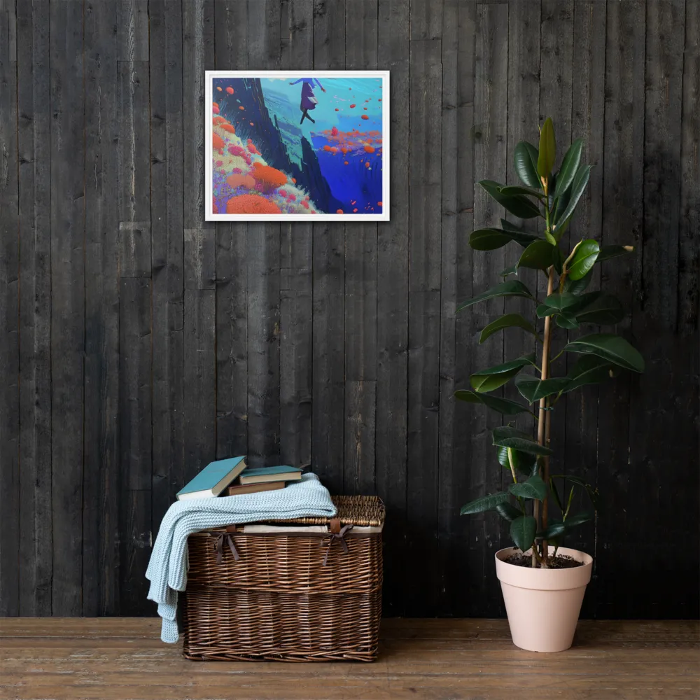 Whispers of Freedom | Canvas with White Frame | 16″×20″