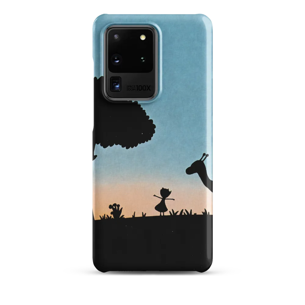 Curiosity in the Silhouette | Phone Case |  S20 Ultra | Snap Case | Matte