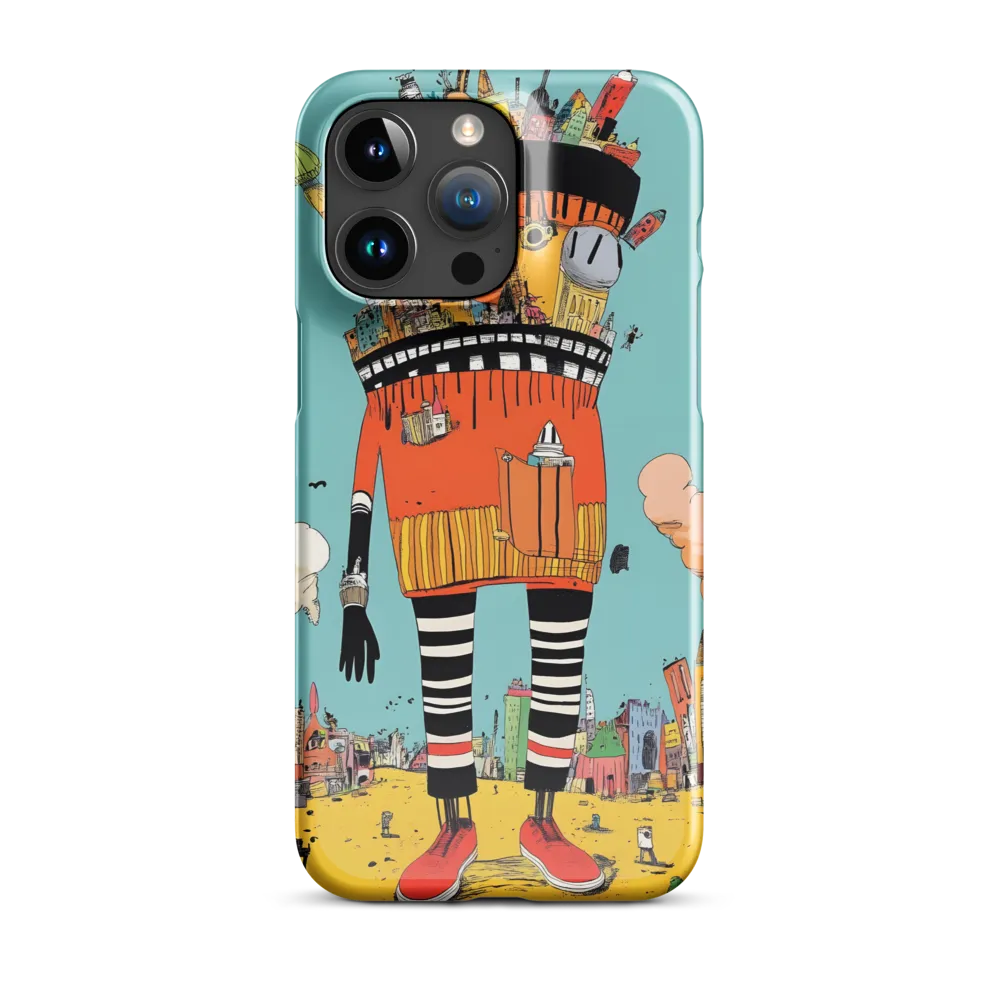 Urban Fantasia: A Whimsical Encounter | Phone Case |  15 Pro Max | Snap Case | Glossy