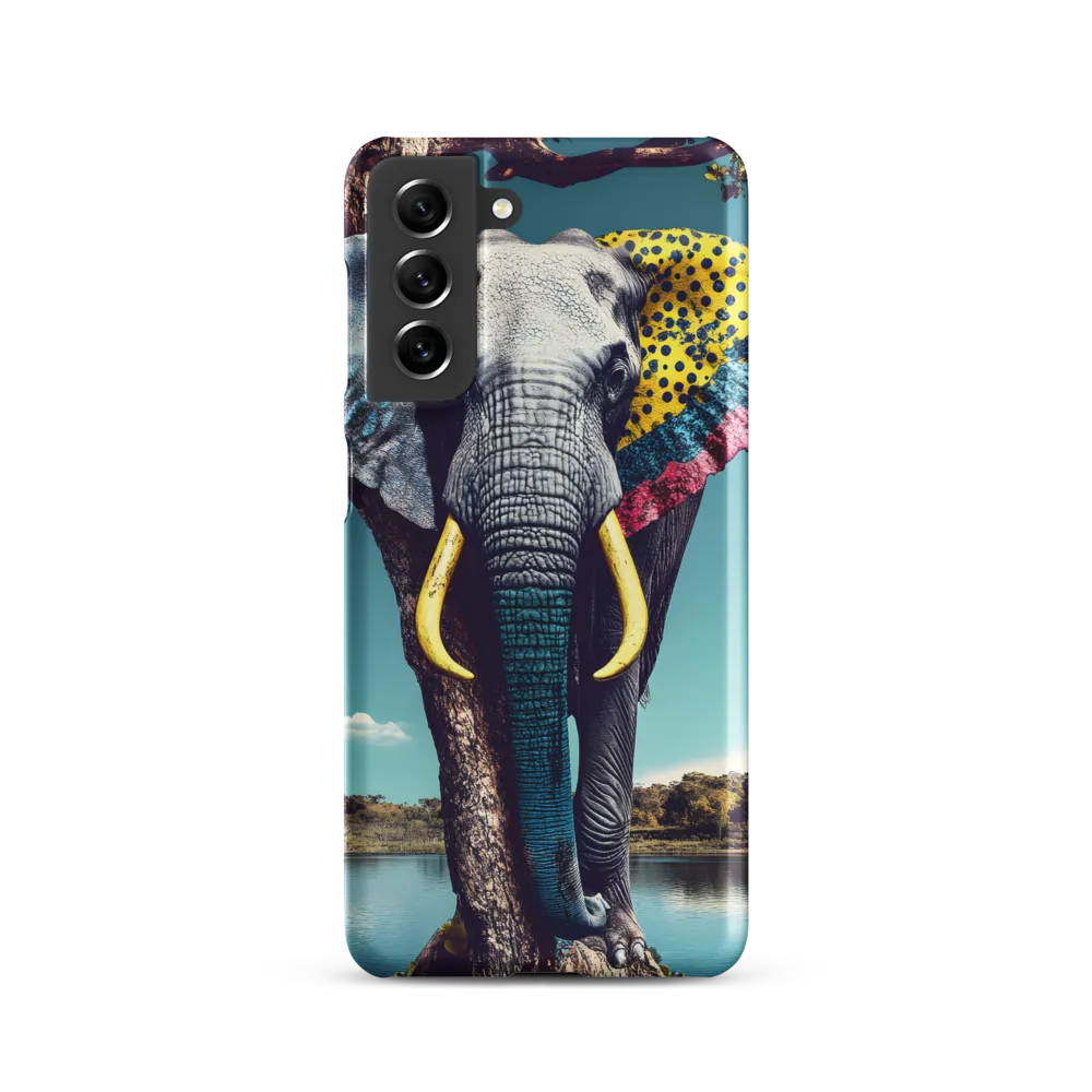 Playful Elegance: The Surreal Elephant