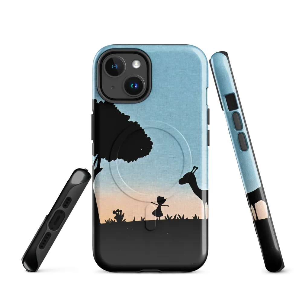 Curiosity in the Silhouette | Phone Case |  14 | MagSafe® Tough Case | Glossy