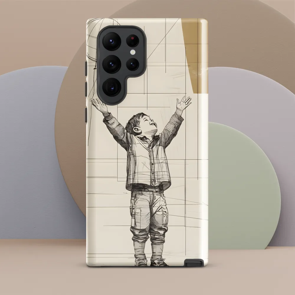 A Child's Dream | Phone Case |  S22 Ultra | Tough Case | Glossy