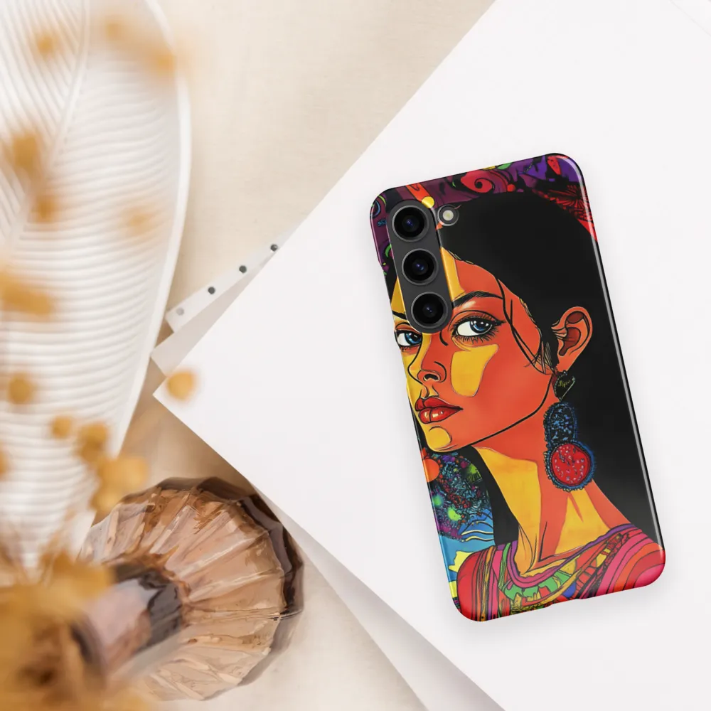 Ethereal Dreamscape in Vivid Colors | Phone Case |  S23 Plus | Snap Case | Glossy