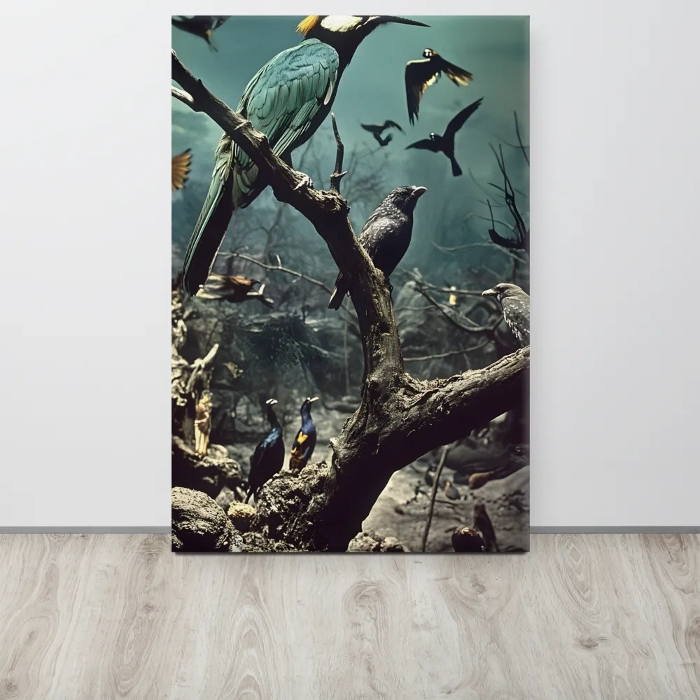 Whispers of the Avian Realm | Canvas | 24″×36″