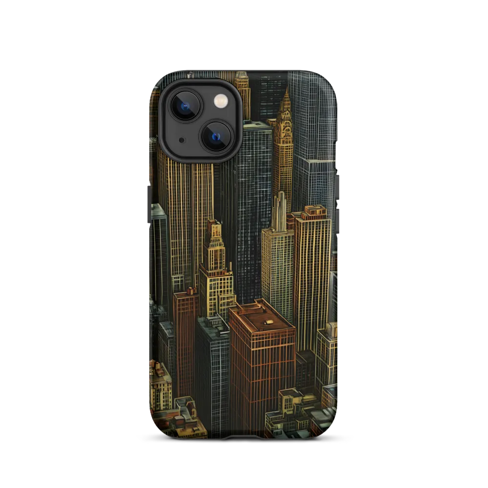 Urban Elegance: A Golden Cityscape