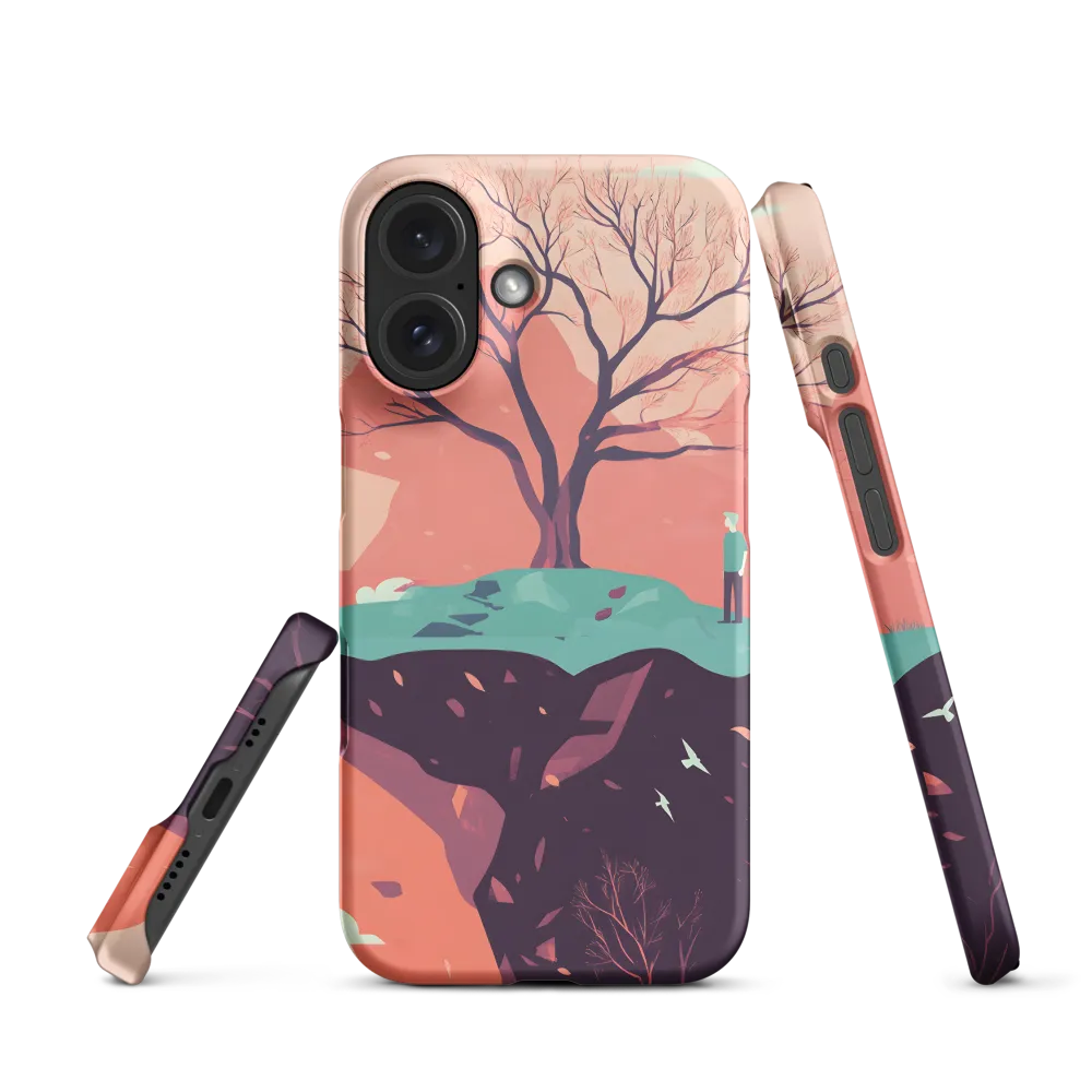 Contemplating Solitude | Phone Case |  16 | Snap Case | Matte