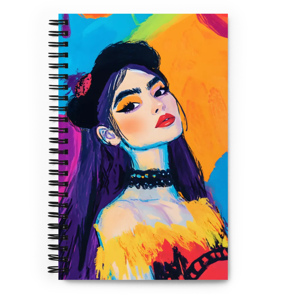 Vibrant Confidence | Spiral Notebook