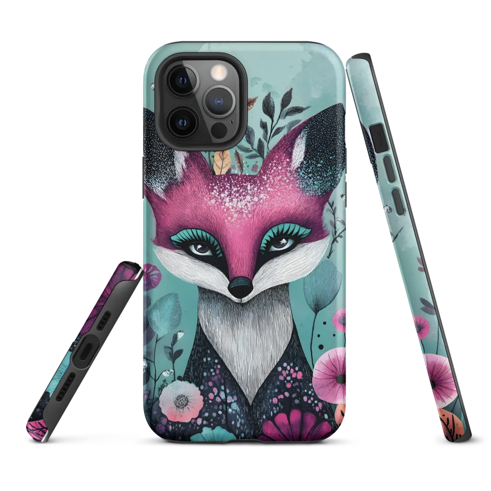 Whimsical Fox Among Blossoms | Phone Case |  12 Pro Max | Tough Case | Matte