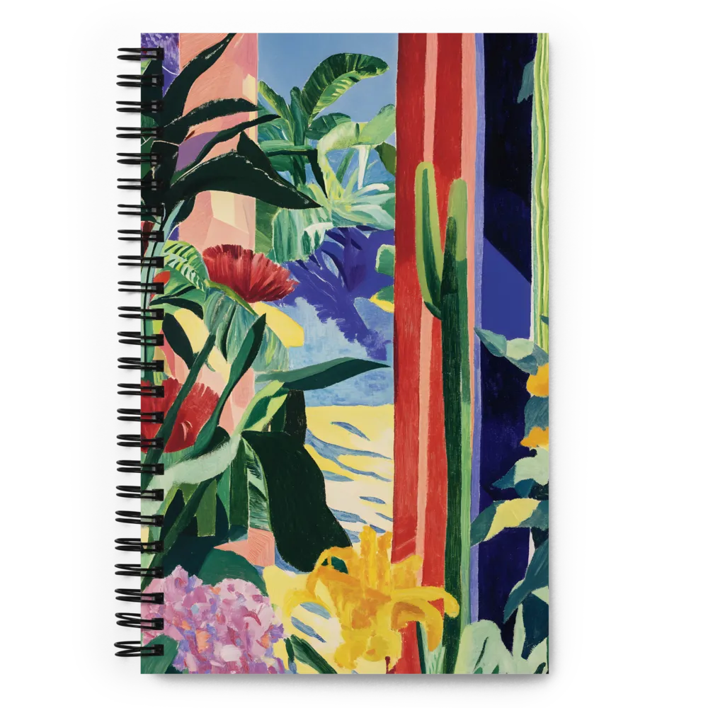 Lush Botanical Reverie | Spiral Notebook