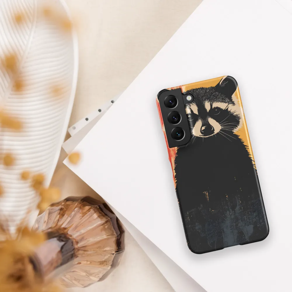 Whimsical Raccoon Portrait
