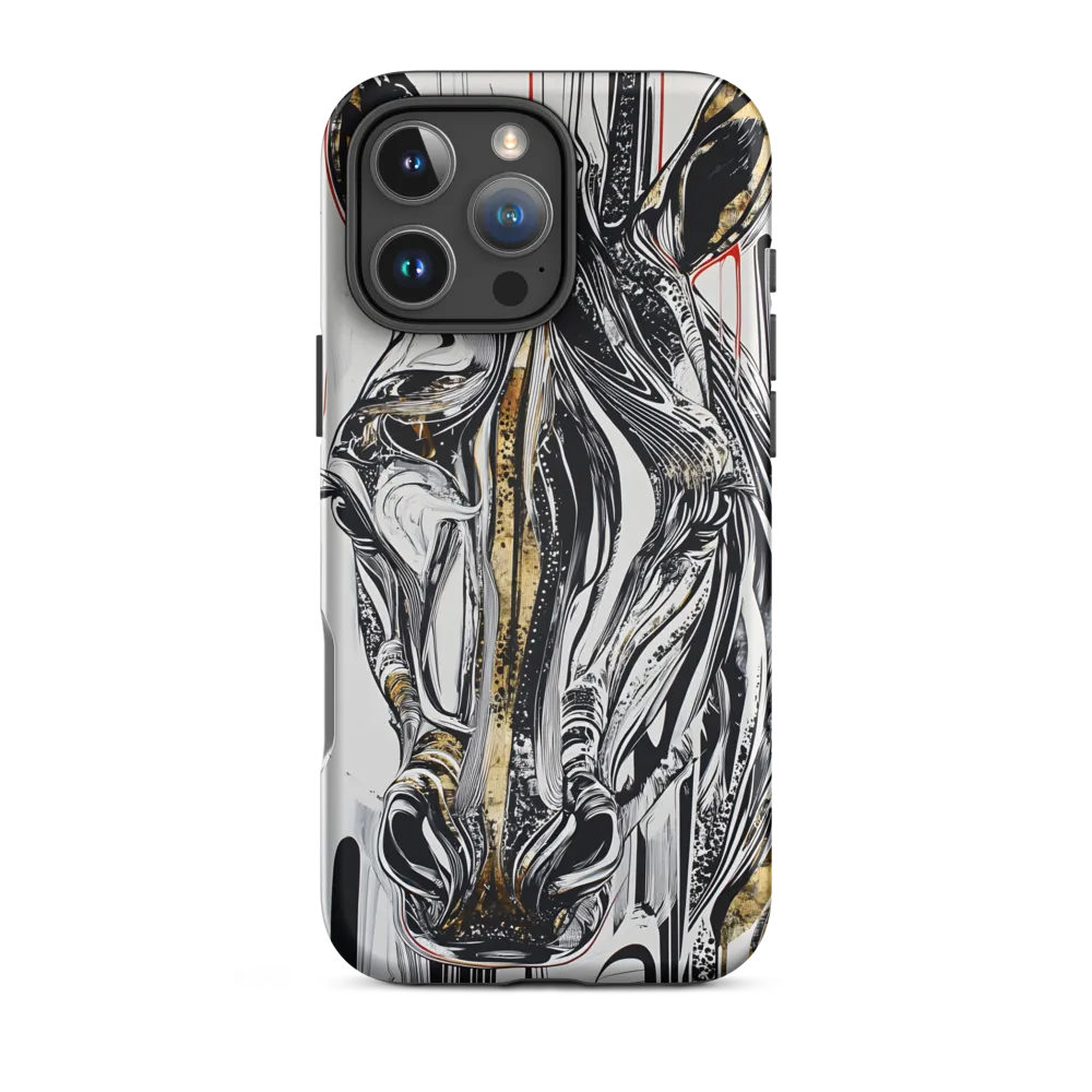 Ethereal Majesty: The Abstract Zebra