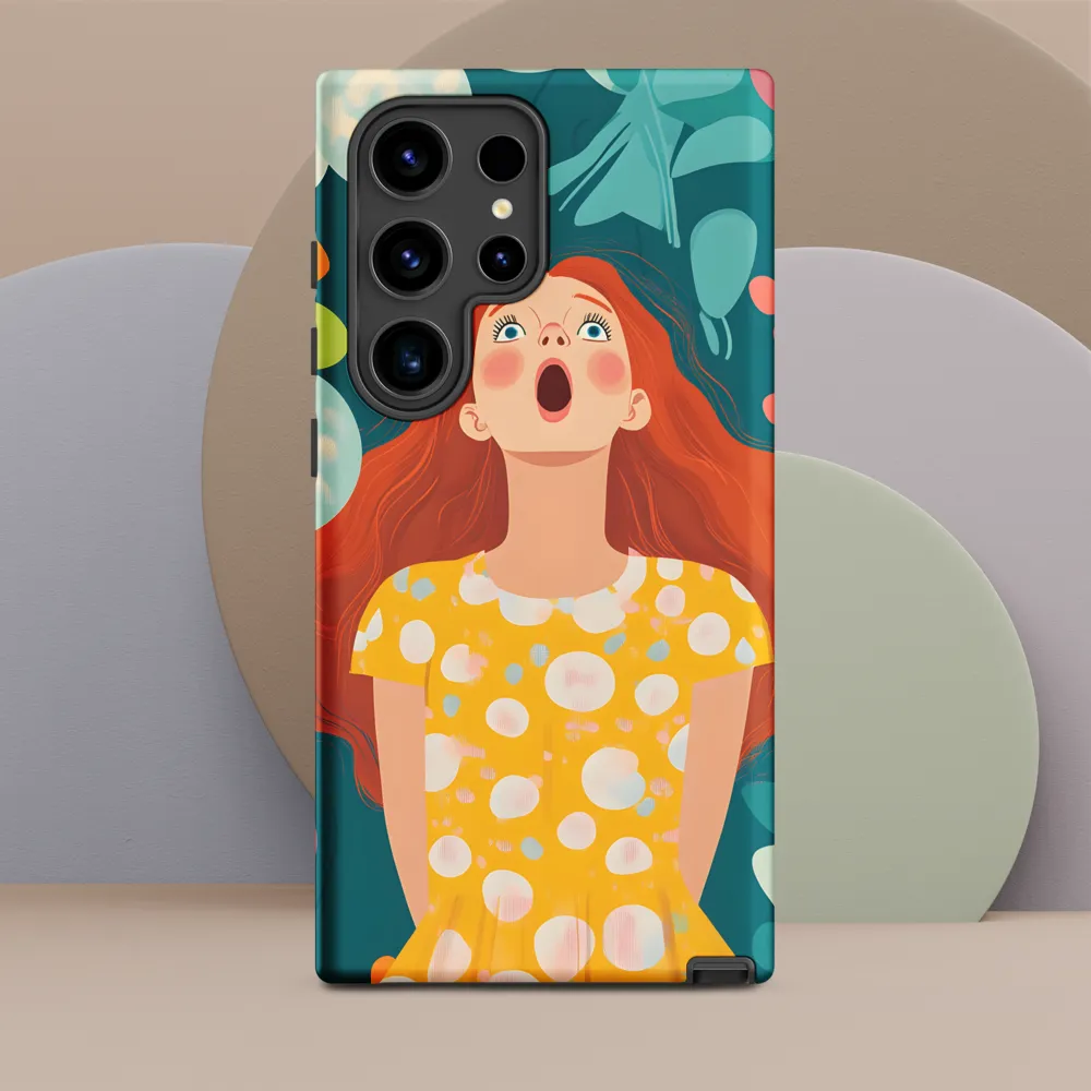 Joyful Expression | Phone Case |  S24 Ultra | Tough Case | Matte