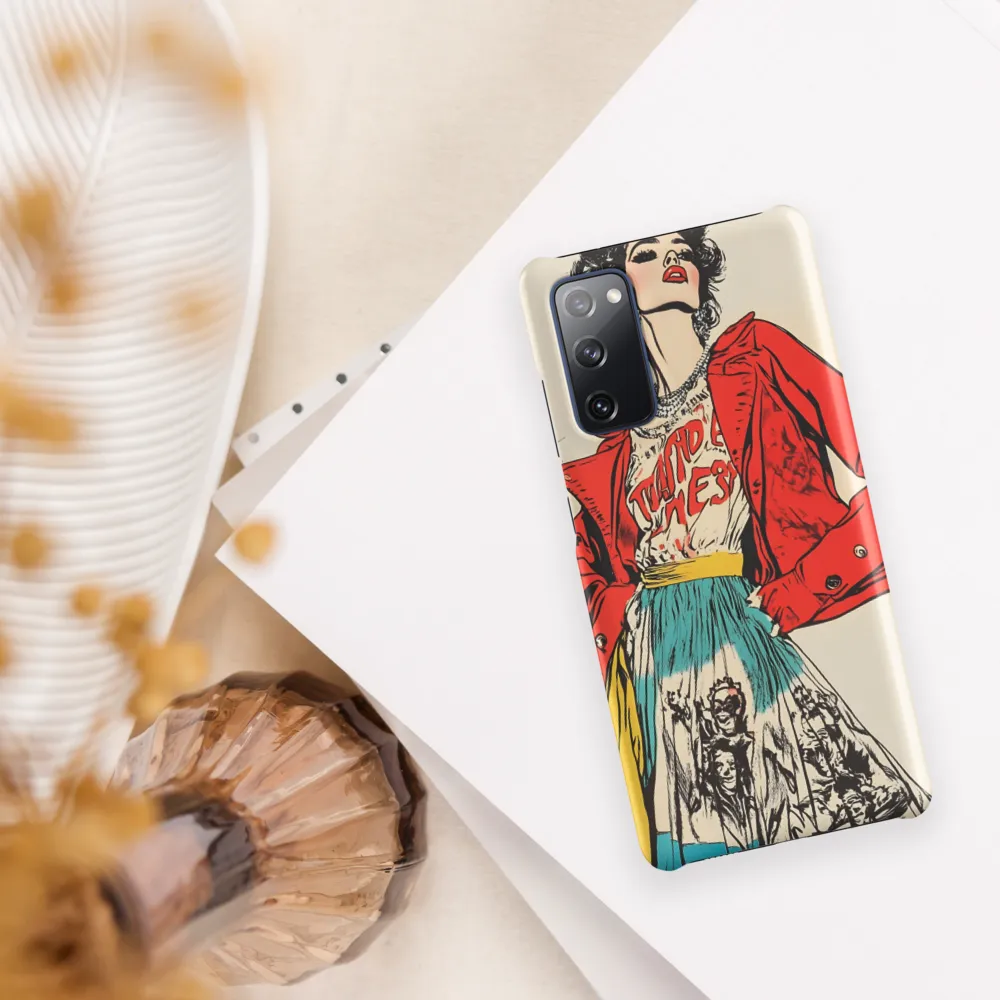 Vibrant Elegance: A Pop Art Fashion Statement
