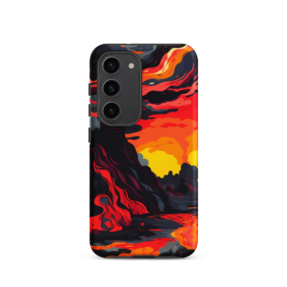 Eruption of Colors | Phone Case |  S23 | Tough Case | Matte