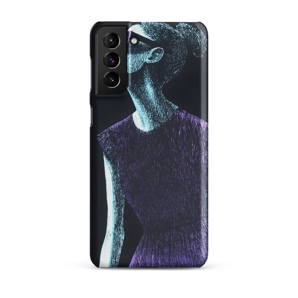 Contemplative Elegance | Phone Case |  S21 Plus | Snap Case | Matte