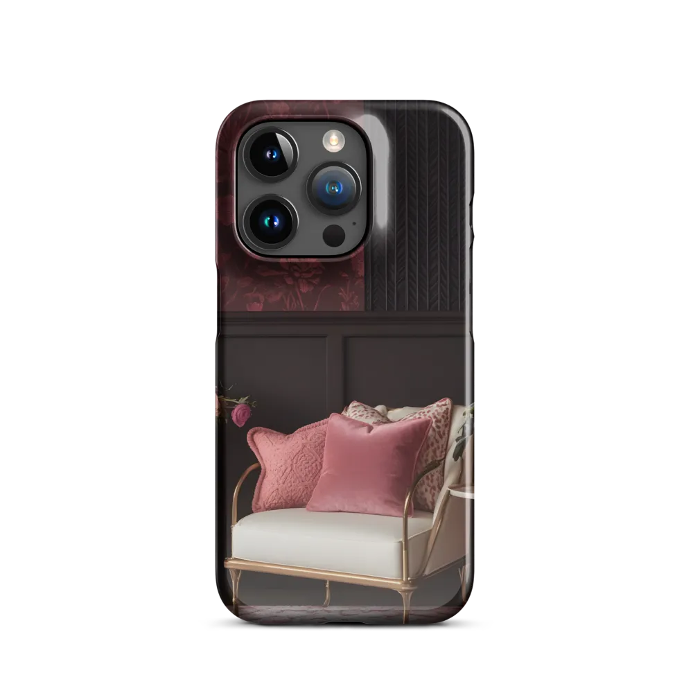 Elegance in Contrast: A Modern Interior Design | Phone Case |  15 Pro | Snap Case | Glossy