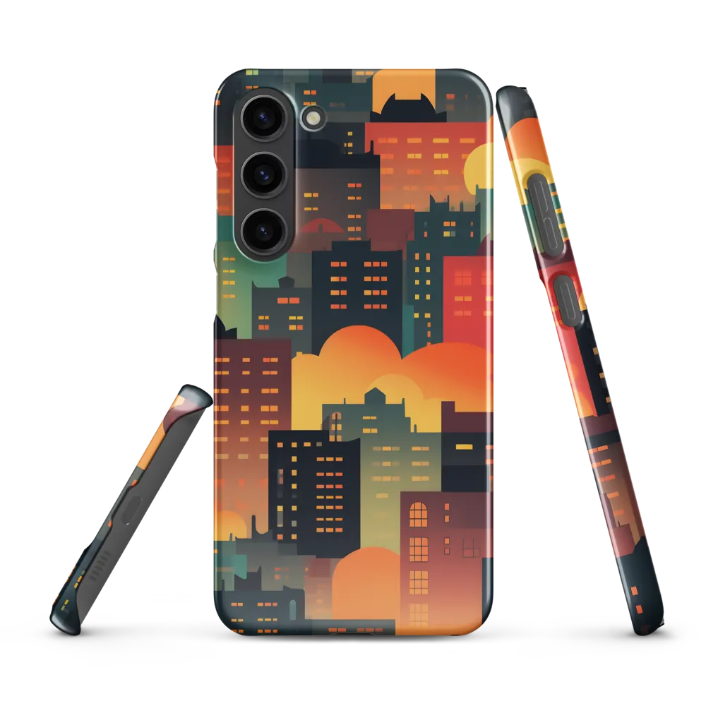 Twilight in the Concrete Jungle | Phone Case |  S23 Plus | Snap Case | Glossy