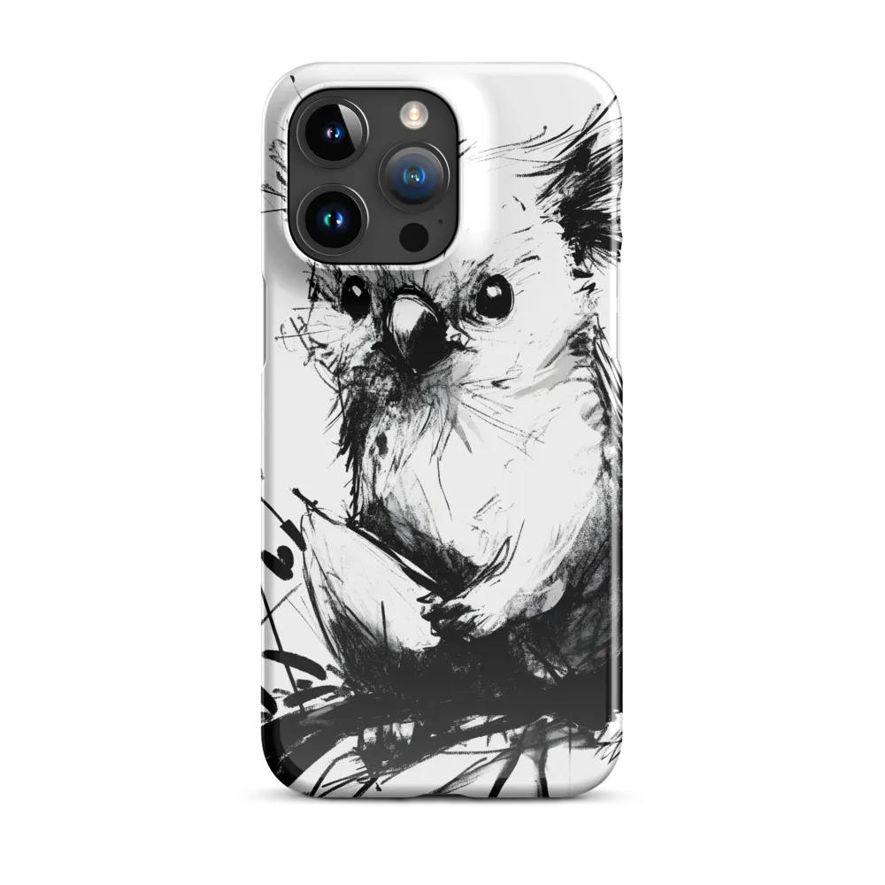 Whimsical Koala in Ink | Phone Case |  15 Pro Max | Snap Case | Glossy