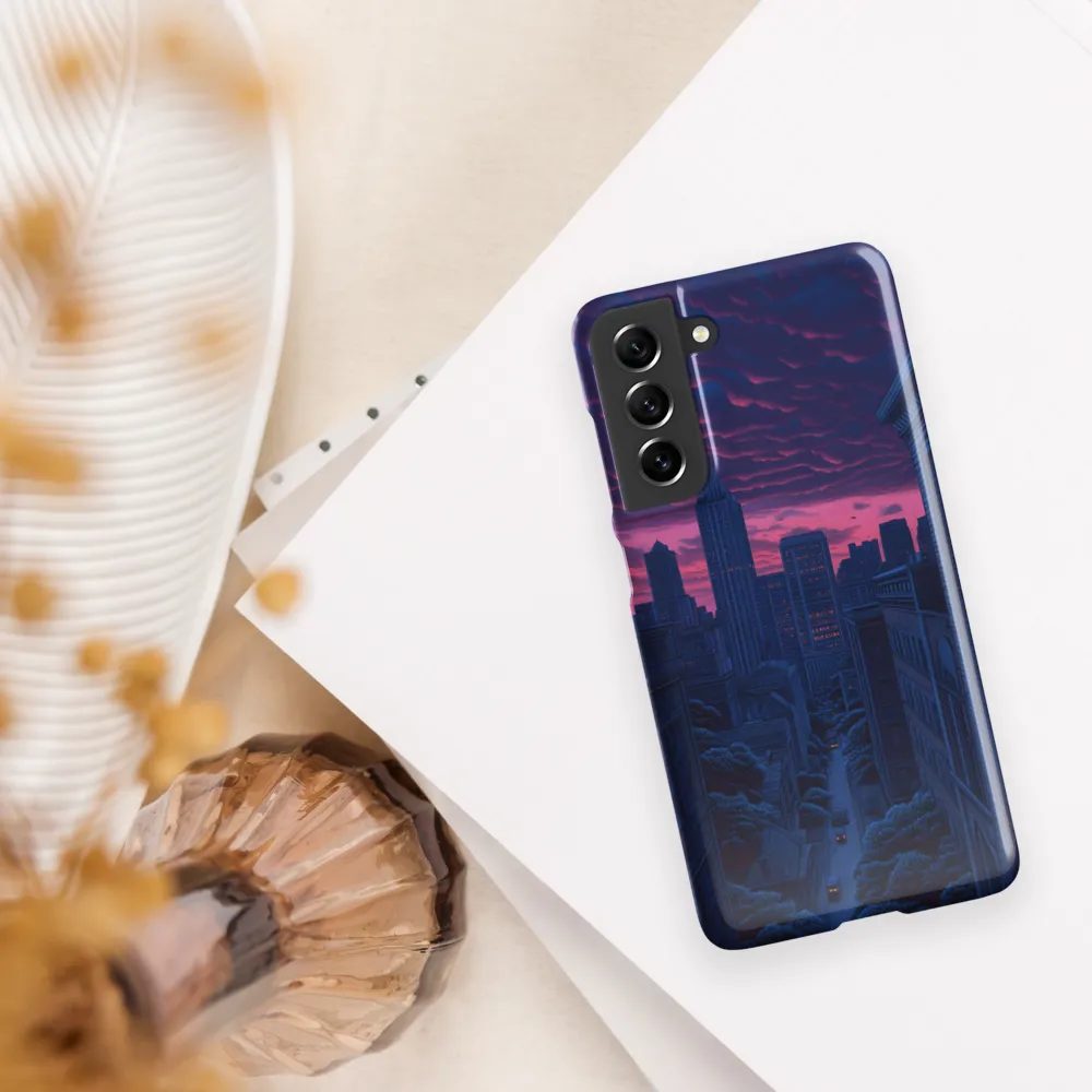 Twilight Over the City | Phone Case |  S21 FE | Snap Case | Glossy