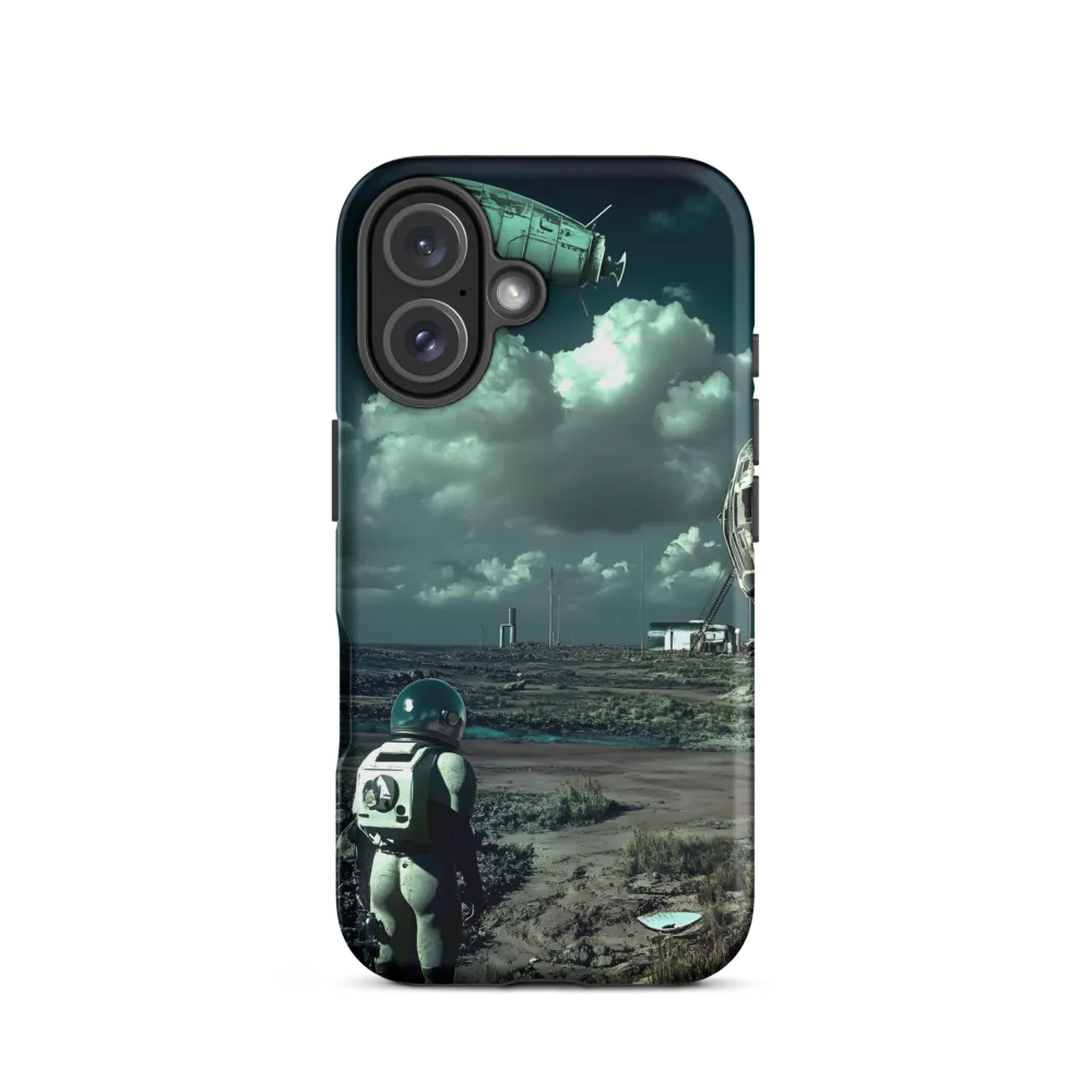 Beyond the Ruins: A Cosmic Journey | Phone Case