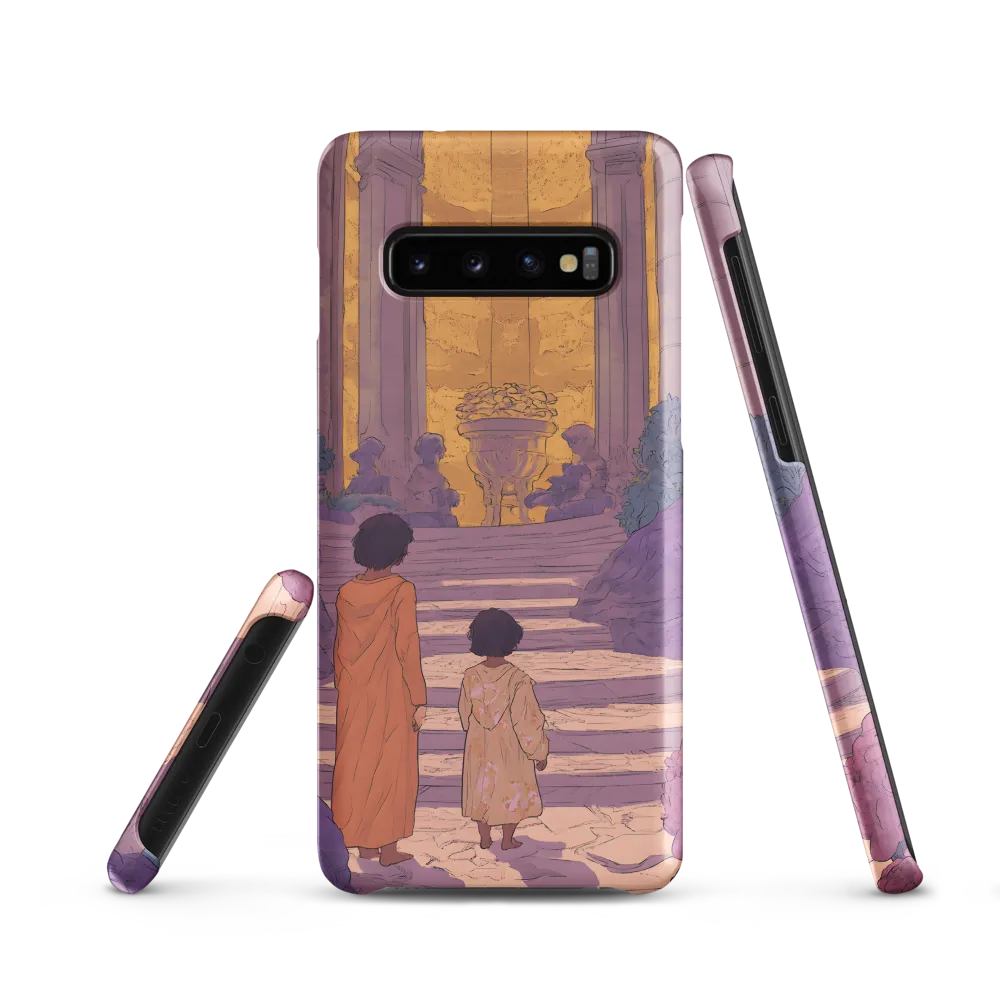Journey into the Light | Phone Case |  S10 | Snap Case | Matte