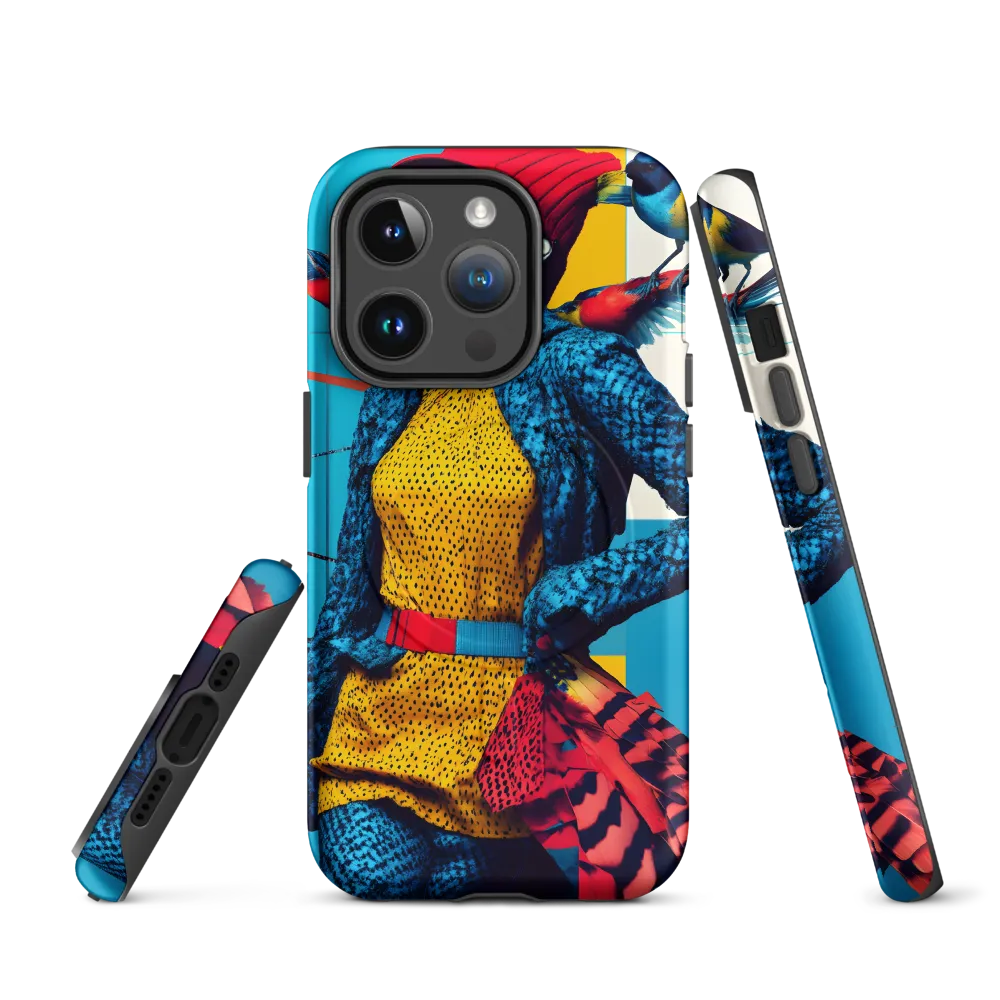 Vibrant Fusion of Nature and Fashion