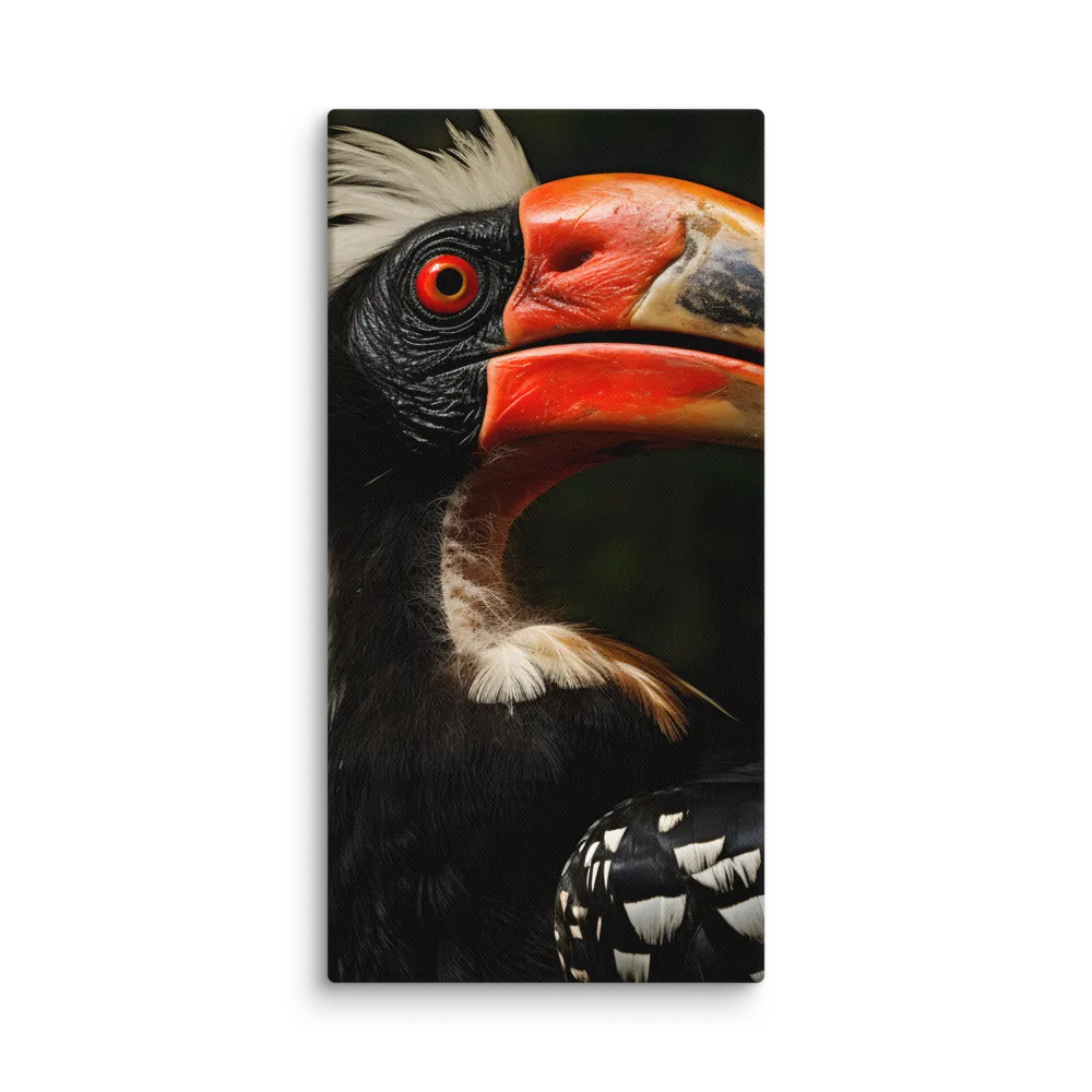 Majesty of the Hornbill | Canvas | 10″×20″