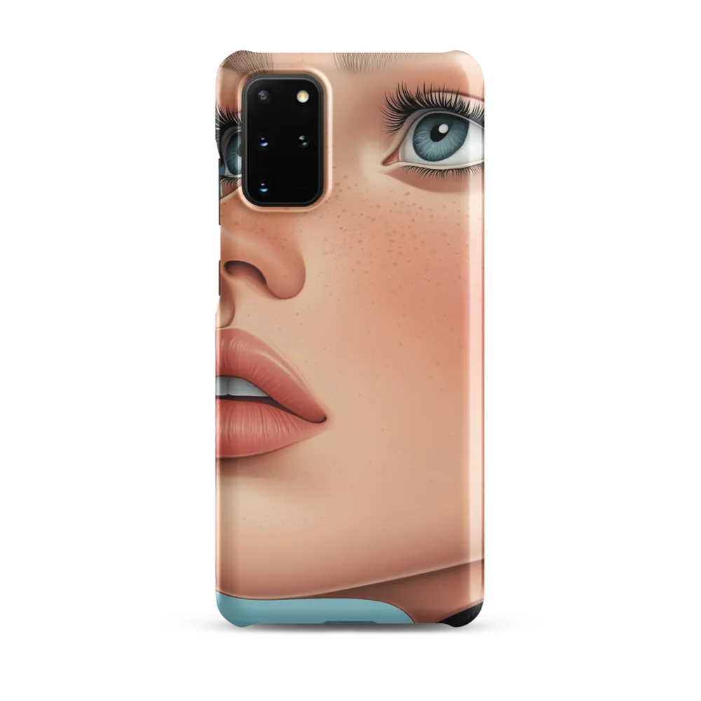 Serenity in Blue | Phone Case |  S20 Plus | Snap Case | Matte