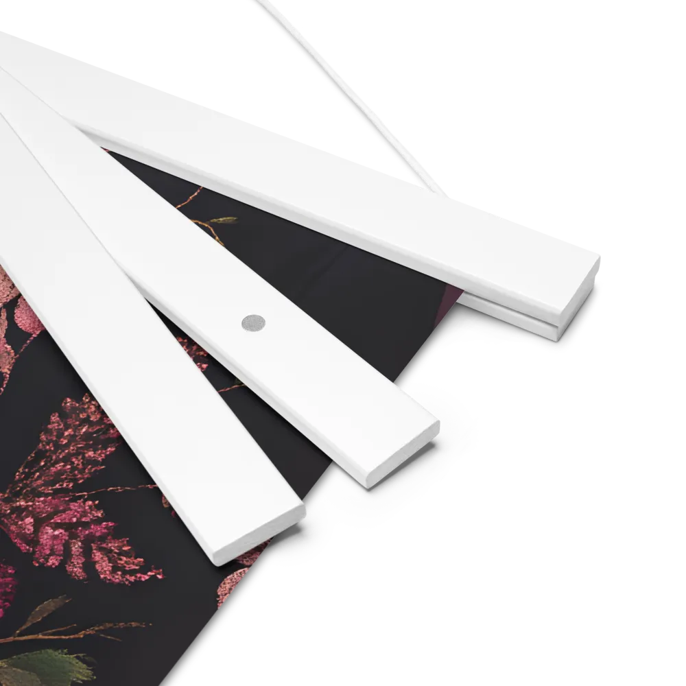 Botanical Elegance | Poster With White Wood Hanger | 14″×14″