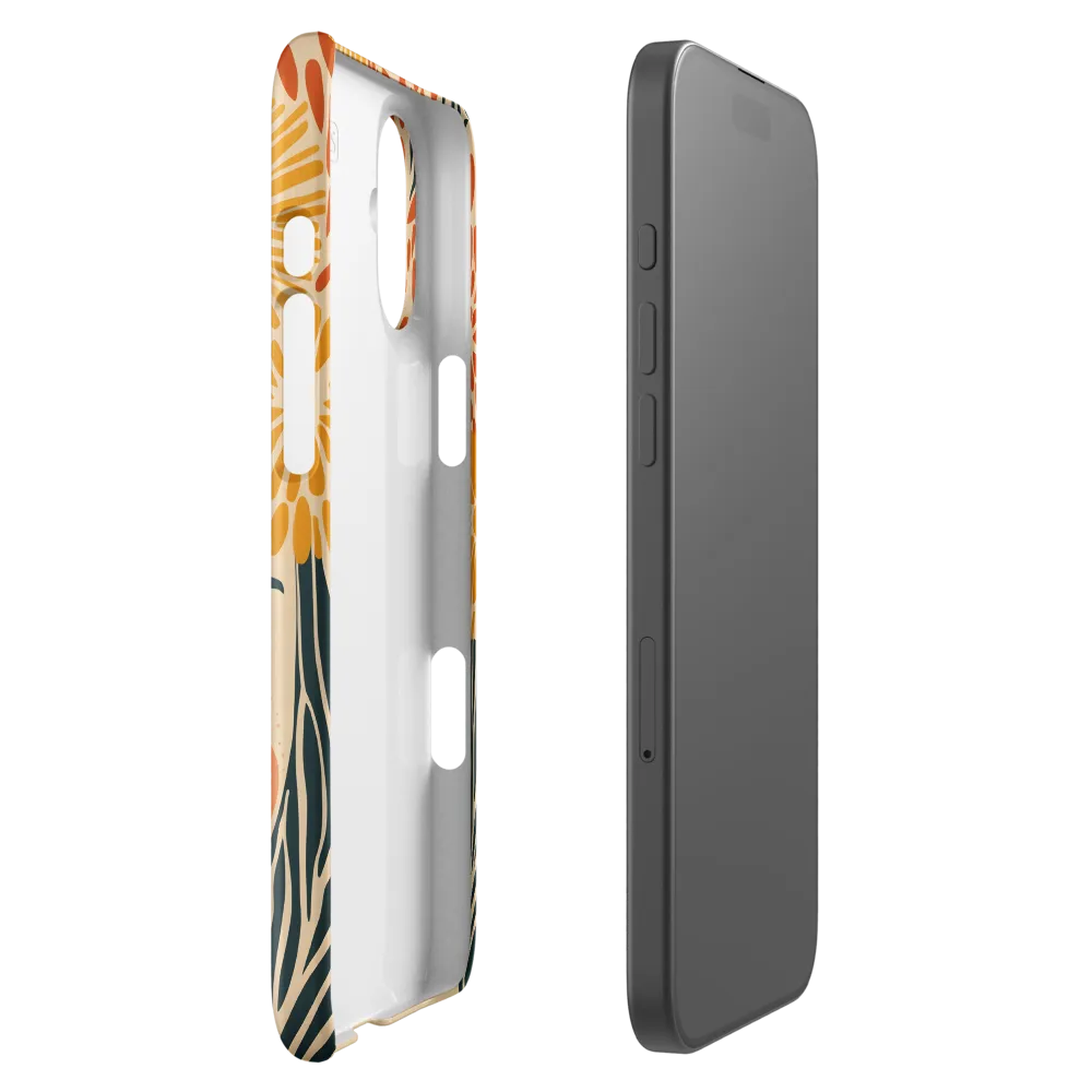 Serenity in Bloom | Phone Case |  16 Plus | Snap Case | Glossy