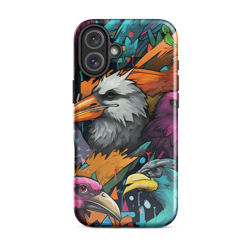 Avian Vortex: A Celebration of Color and Form