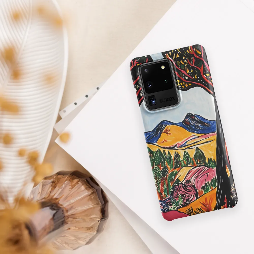 Vibrant Nature's Embrace | Phone Case |  S20 Ultra | Snap Case | Matte