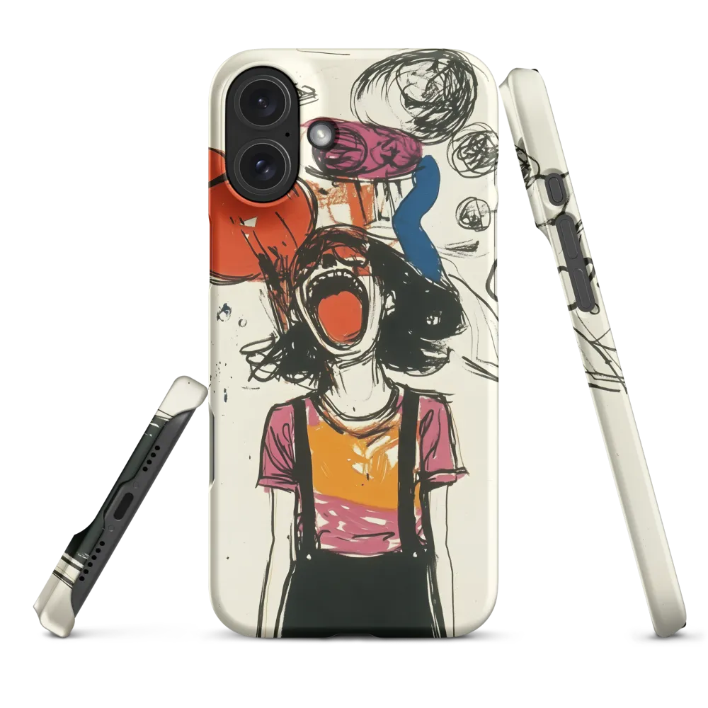 Echoes of Anguish | Phone Case |  16 Plus | Snap Case | Matte