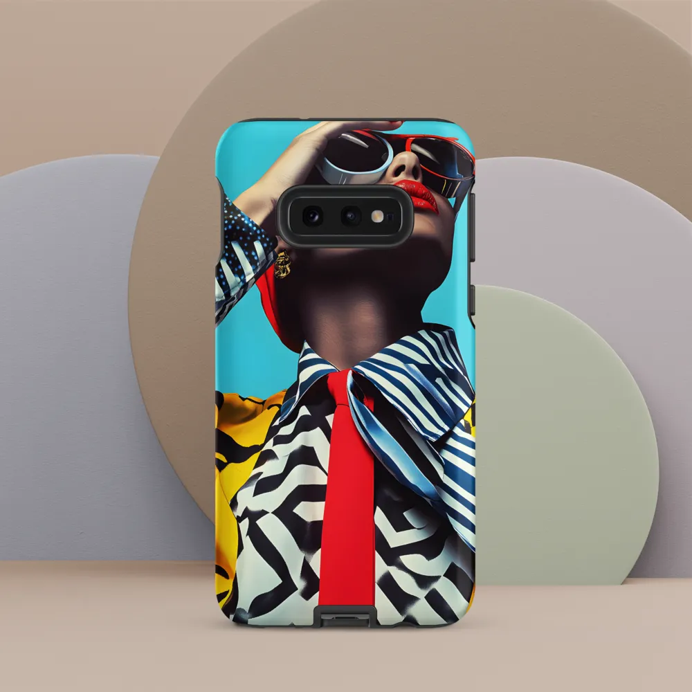 Chic Confidence in Bold Patterns