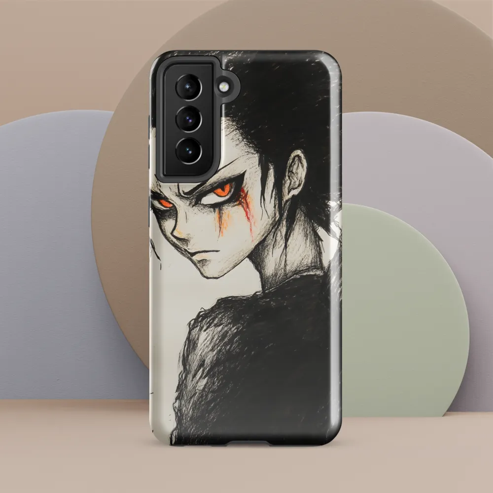 Fiery Defiance | Phone Case |  S21 FE | Tough Case | Glossy
