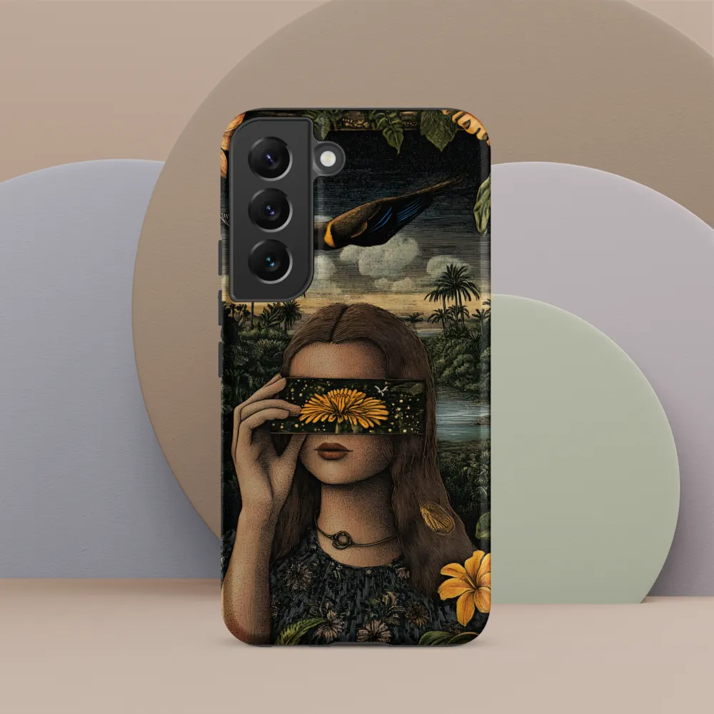 Veil of Nature: A Surreal Embrace