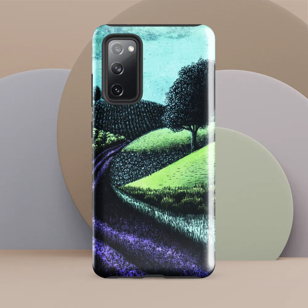 Winding Serenity: A Modern Landscape