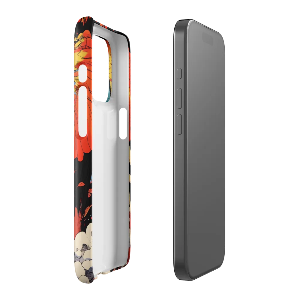 Majesty of the Floral Elephant | Phone Case |  15 Pro | Snap Case | Glossy