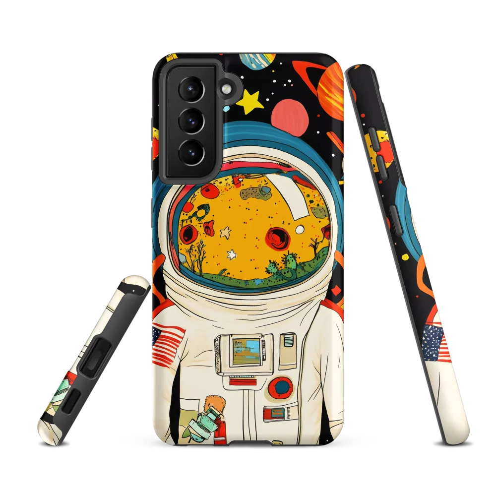 Cosmic Curiosity: Journey Within the Helmet