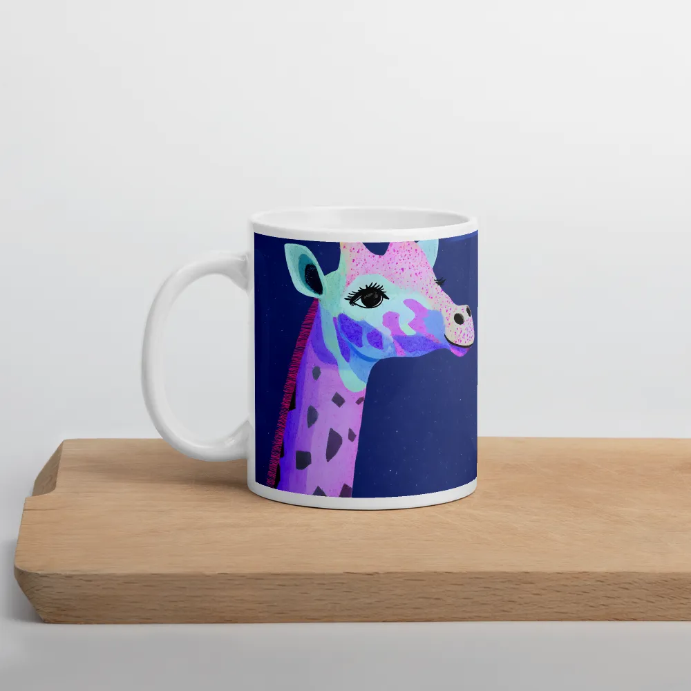 Whimsical Giraffe Under the Stars | Mugs | Multiple Sizes & Colors