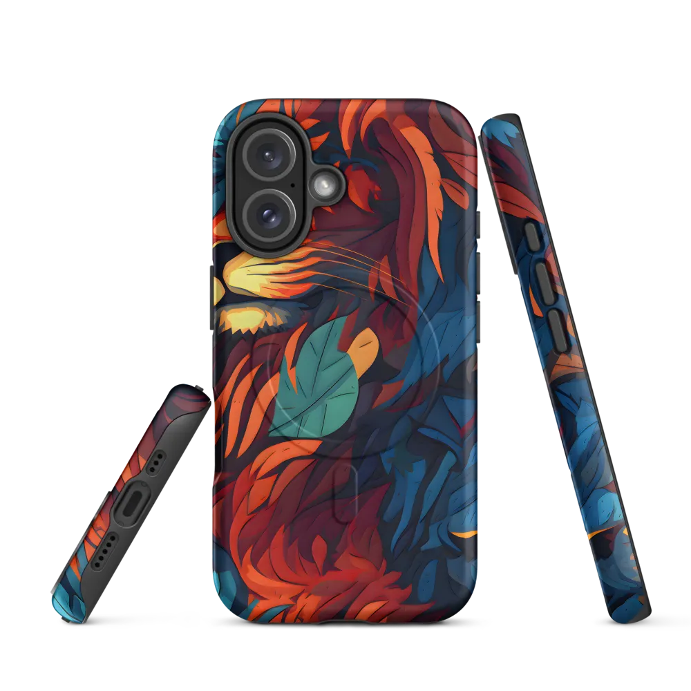 Harmony of Strength: The Lion and Nature
