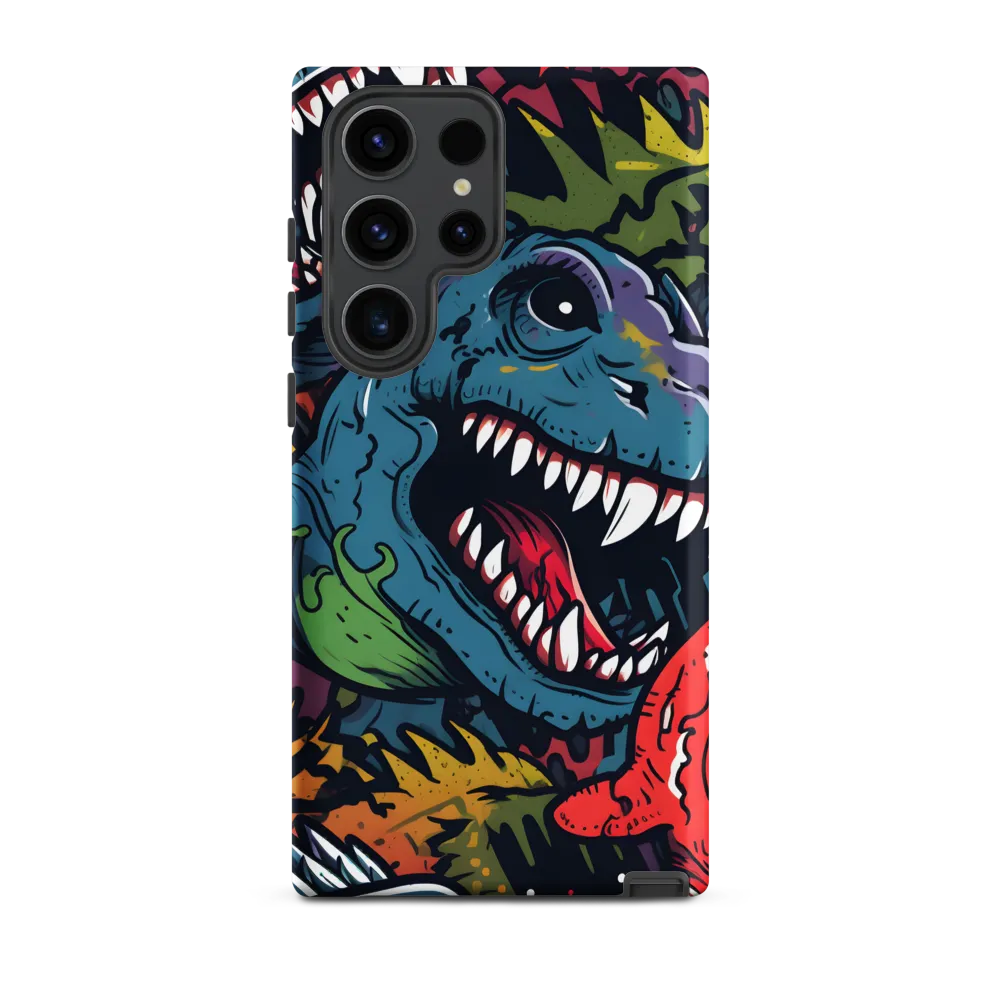 Dino Mania: A Colorful Frenzy