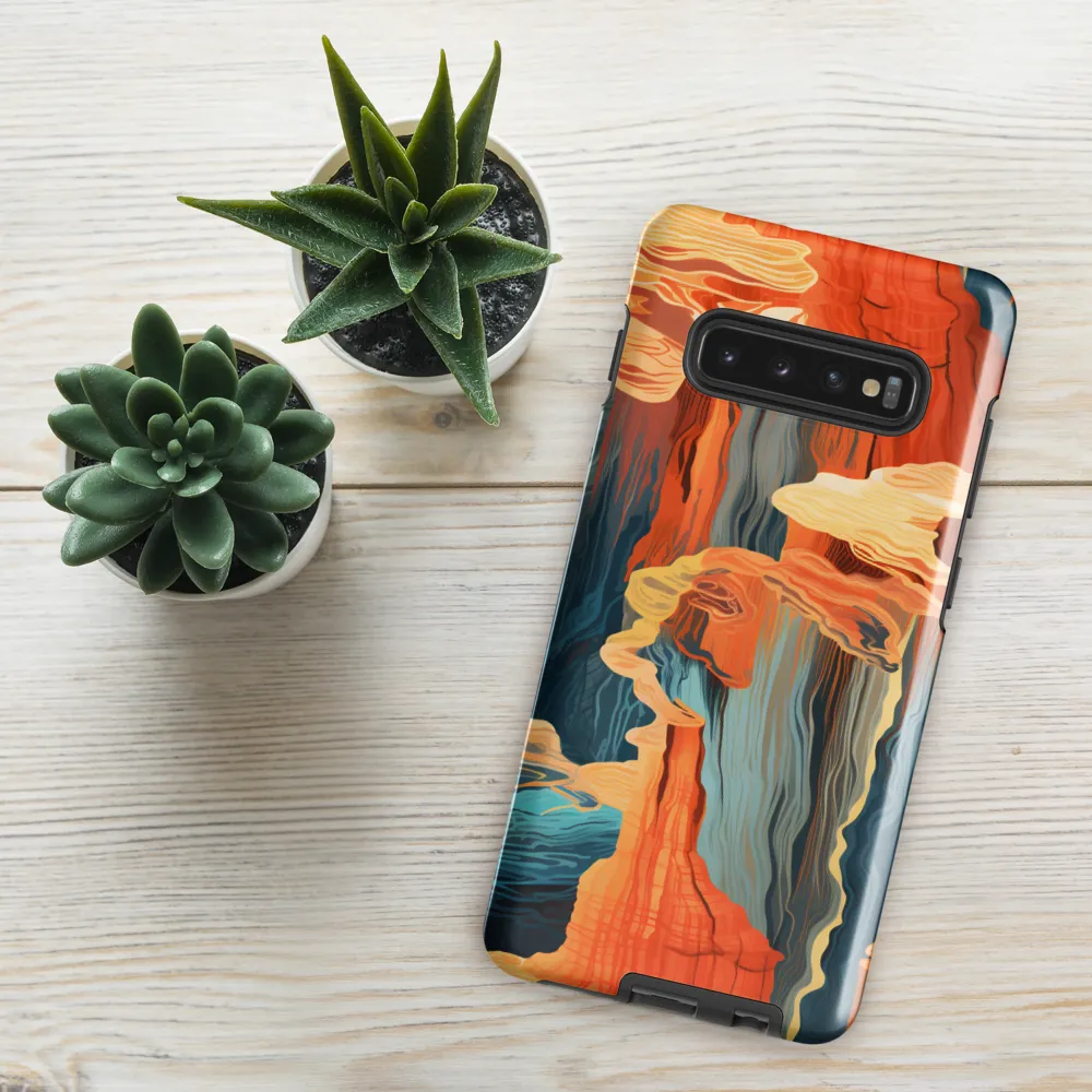 Ethereal Canyon Dreamscape | Phone Case |  S10 Plus | Tough Case | Glossy