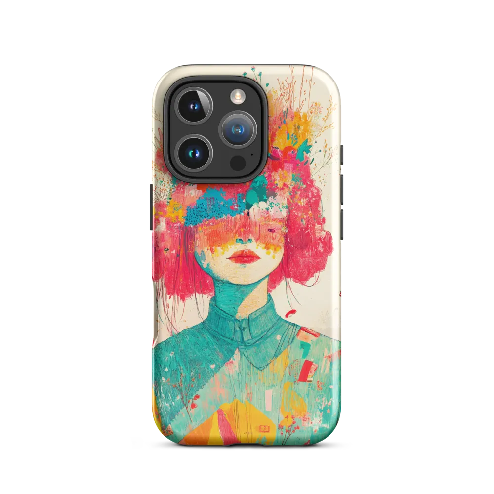 Whimsical Floral Portrait
