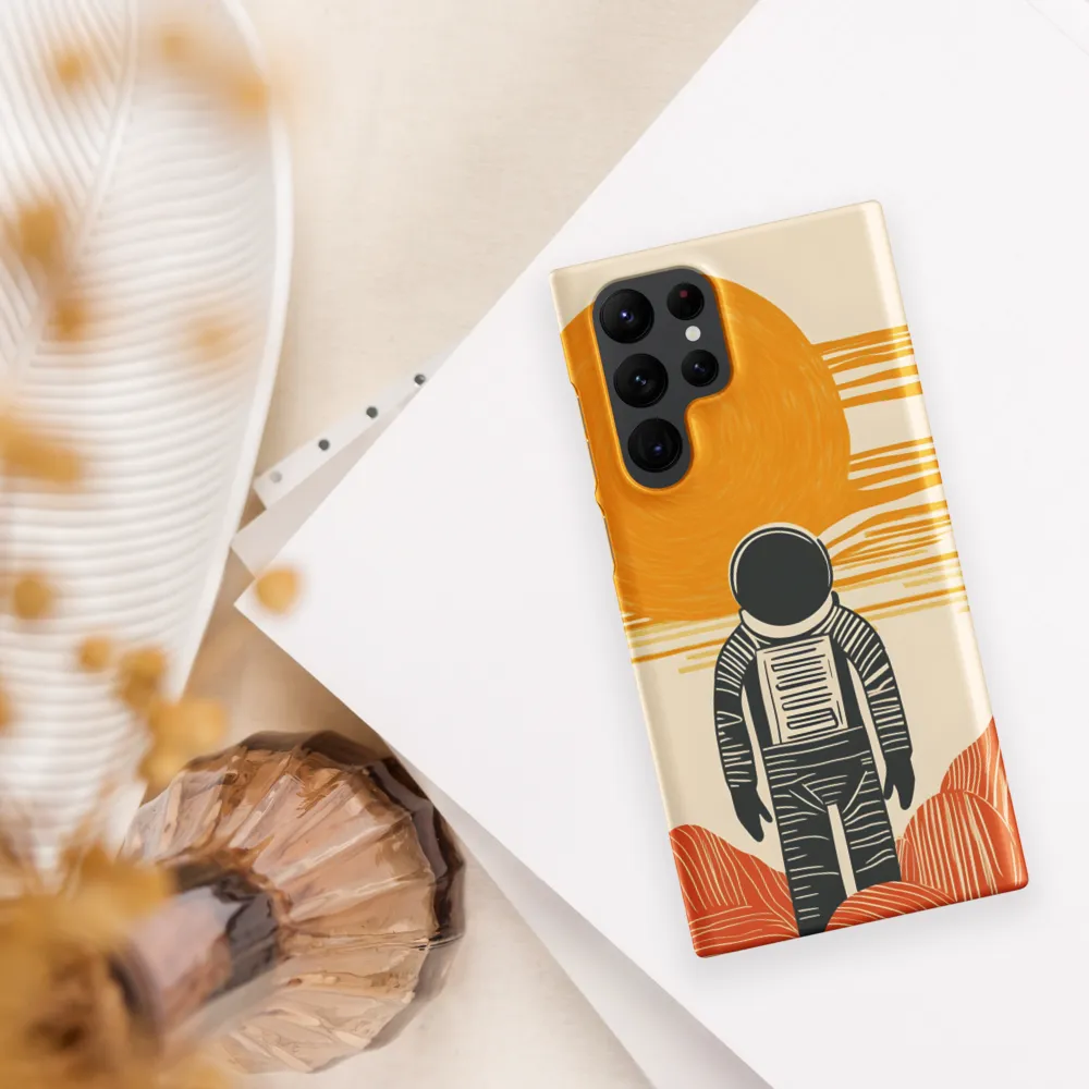 Contemplation on a Distant World | Phone Case |  S22 Ultra | Snap Case | Matte