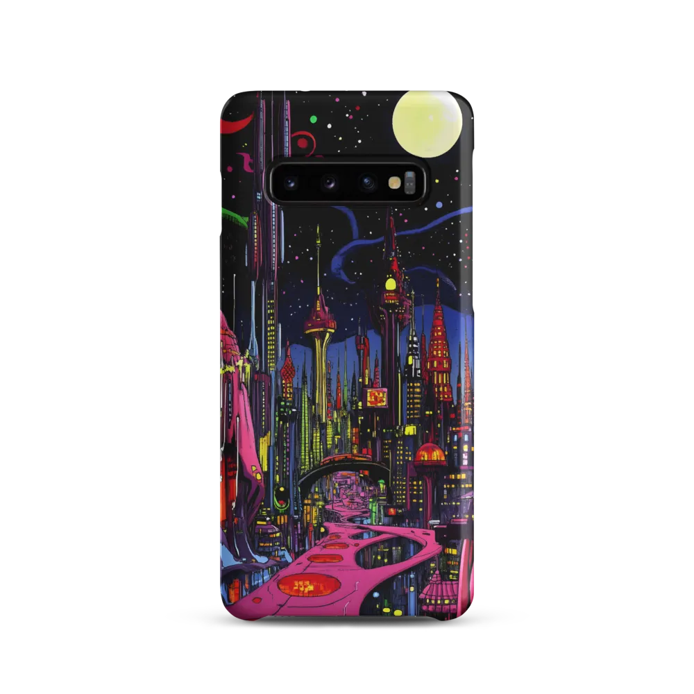 Neon Dreams of a Futuristic City