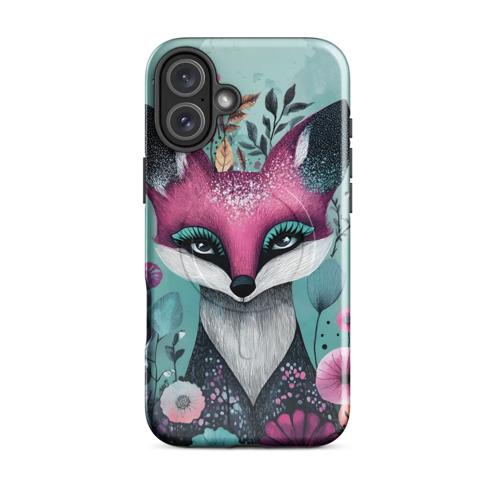 Whimsical Fox Among Blossoms