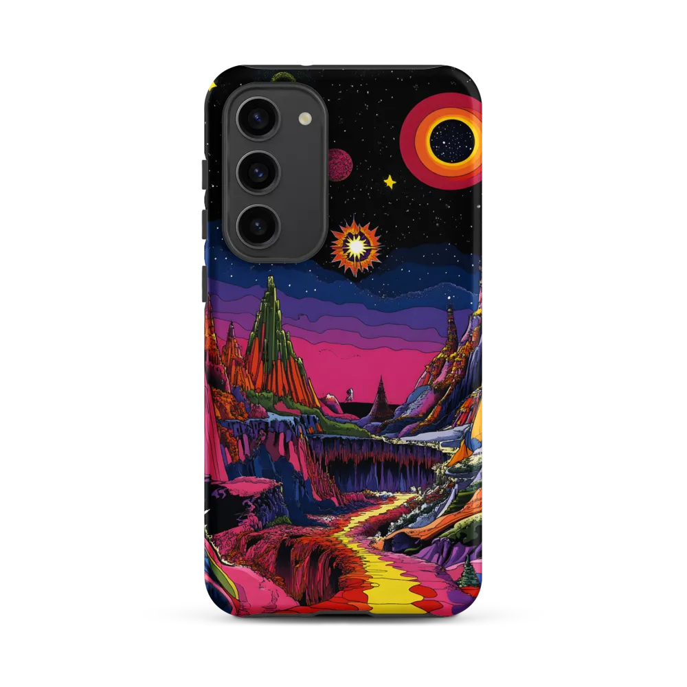 Galactic Wonders: A Journey Through an Alien Landscape